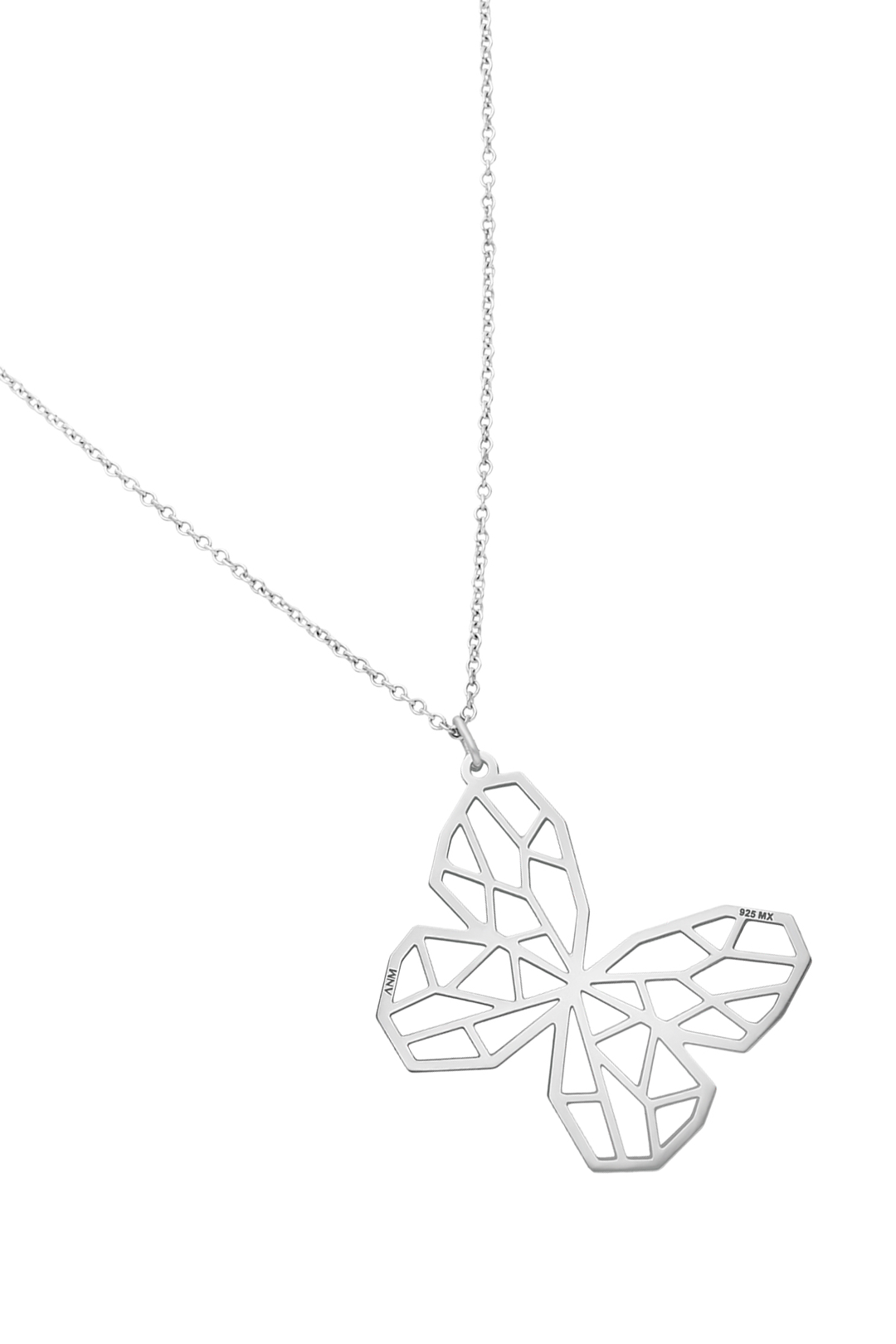 Dije Mujer Plata 925 Origami Mariposa Grande Anamora por Tanya Moss - Tanya Moss