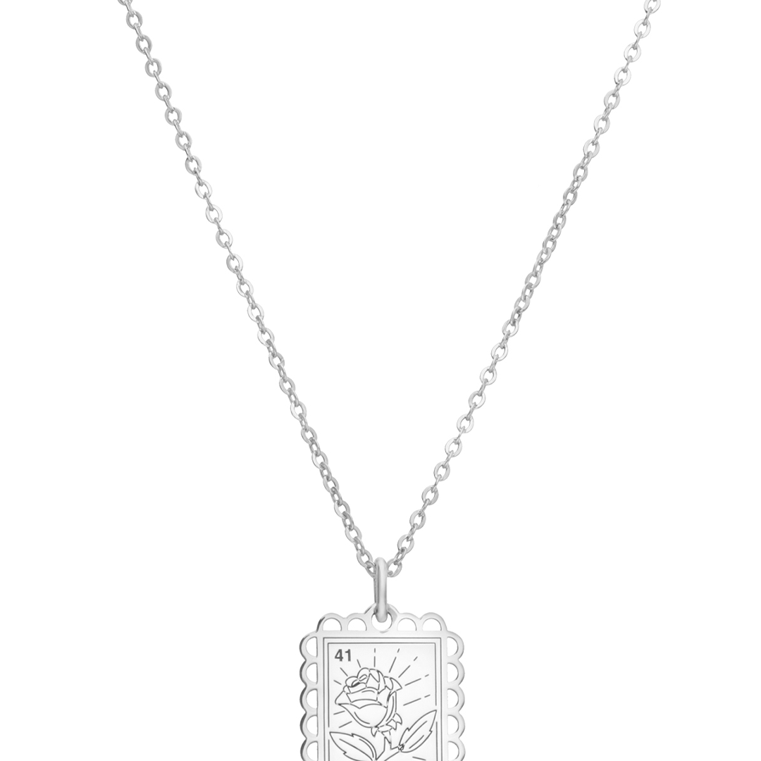 Dije Mujer Plata 925 Loteria La Rosa Anamora por Tanya Moss - Tanya Moss
