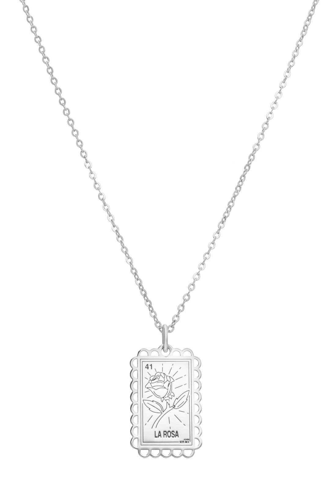 Dije Mujer Plata 925 Loteria La Rosa Anamora por Tanya Moss - Tanya Moss