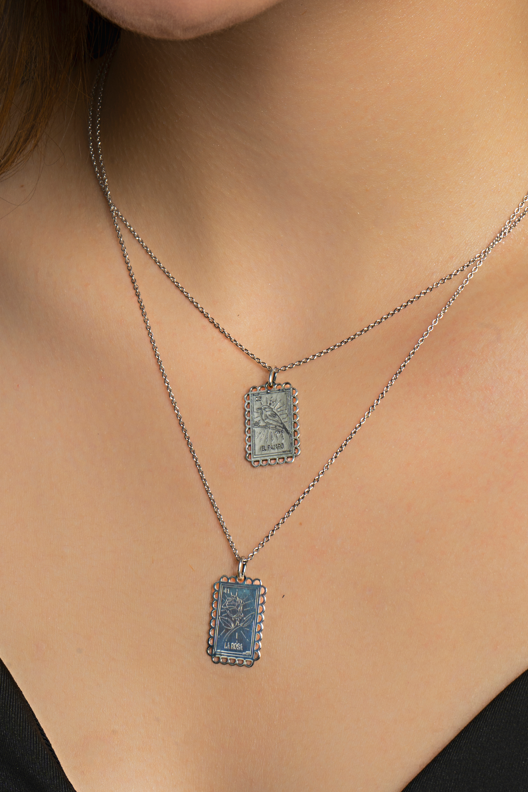 Dije Mujer Plata 925 Loteria La Rosa Anamora por Tanya Moss - Tanya Moss