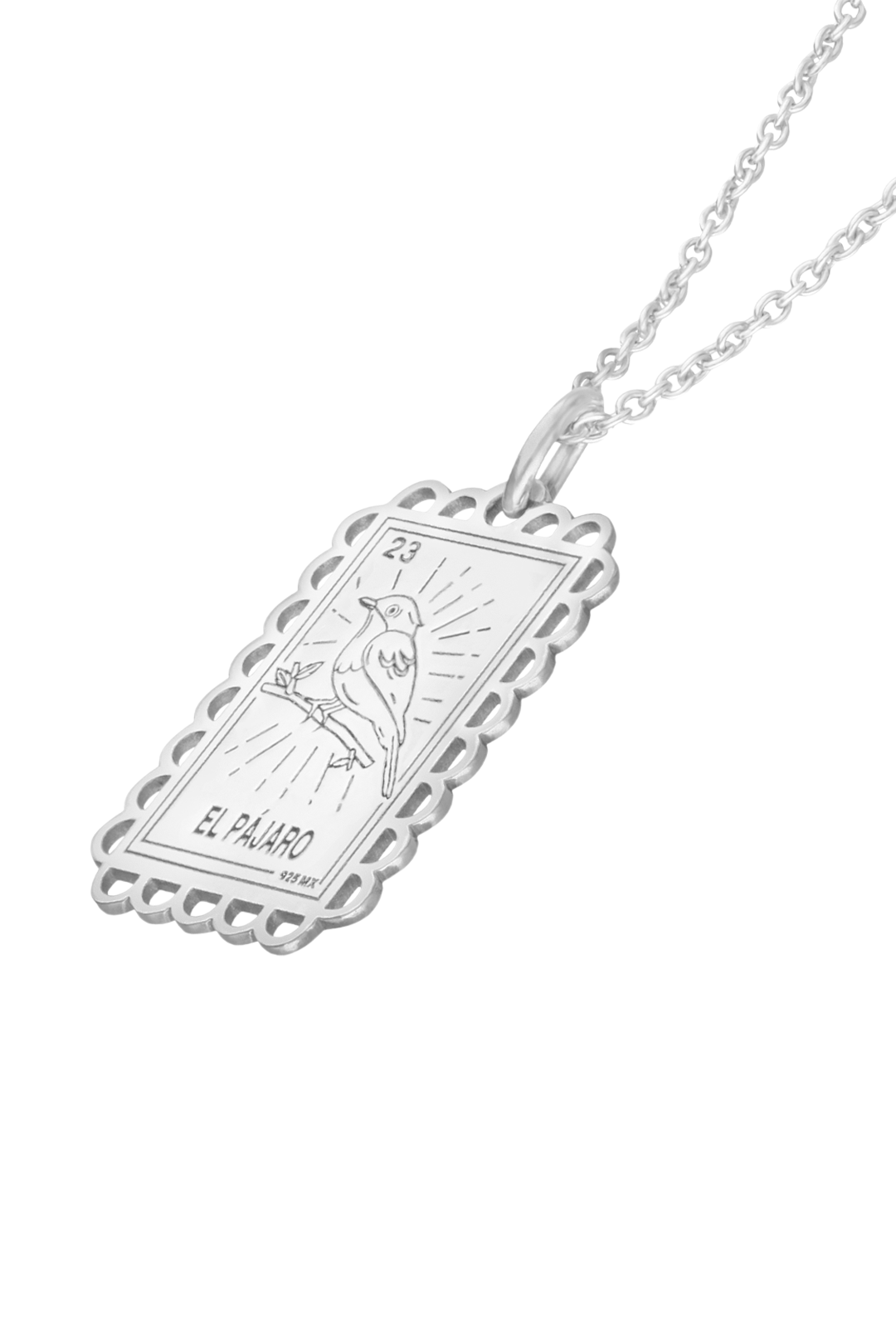 Dije Mujer Plata 925 Loteria El Pajaro Anamora por Tanya Moss - Tanya Moss