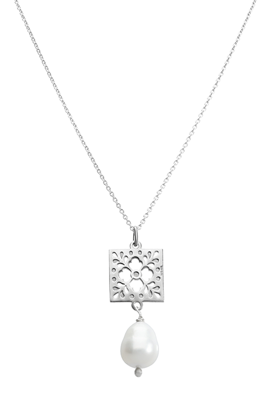 Dije Mujer Plata 925 Azulejos Perla Anamora por Tanya Moss - Tanya Moss