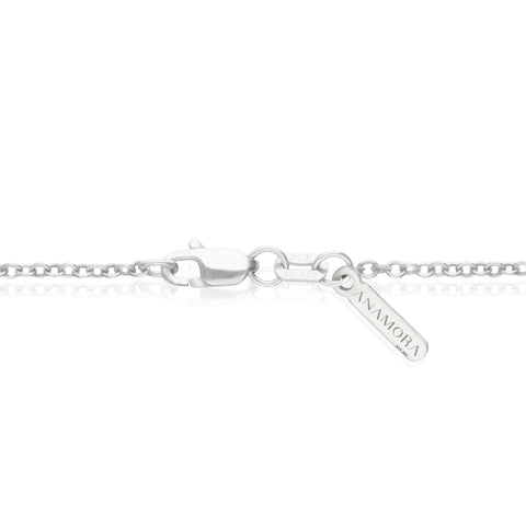 Dije Mujer Plata 925 Religioso Virgen Guadalup Perla Anamora por Tanya Moss