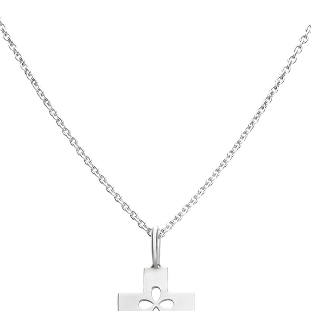 Dije Mujer Plata 925 Religioso Cruz Mini Anamora por Tanya Moss - Tanya Moss