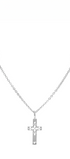 Dije Mujer Plata 925 Religioso Cruz Perlas Anamora por Tanya Moss - Tanya Moss