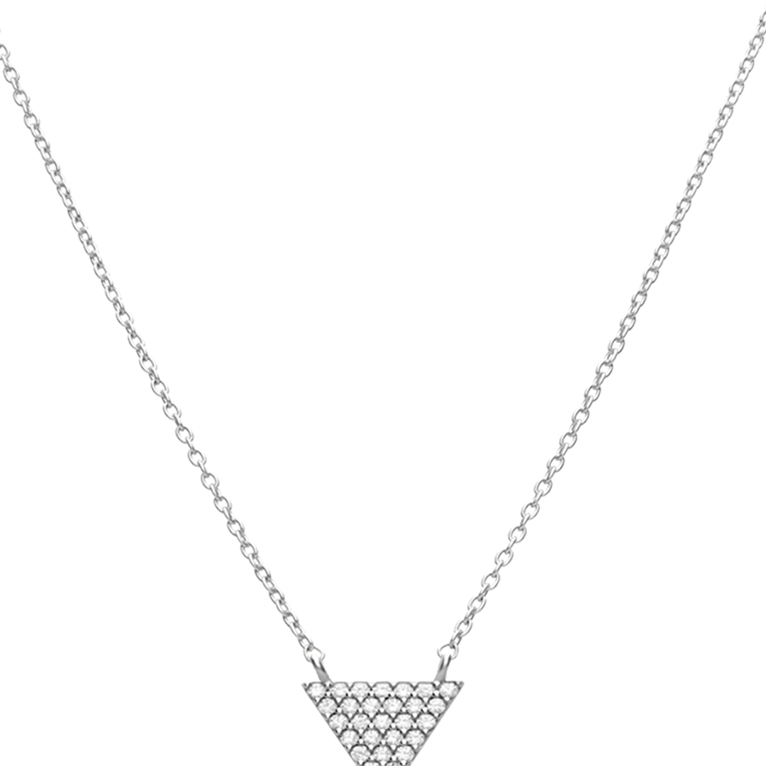 Dije Mujer Plata 925 Brillos Triangulo Circonia Anamora por Tanya Moss - Tanya Moss