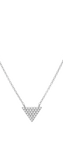 Dije Mujer Plata 925 Brillos Triangulo Circonia Anamora por Tanya Moss - Tanya Moss