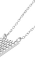 Dije Mujer Plata 925 Brillos Triangulo Circonia Anamora por Tanya Moss - Tanya Moss