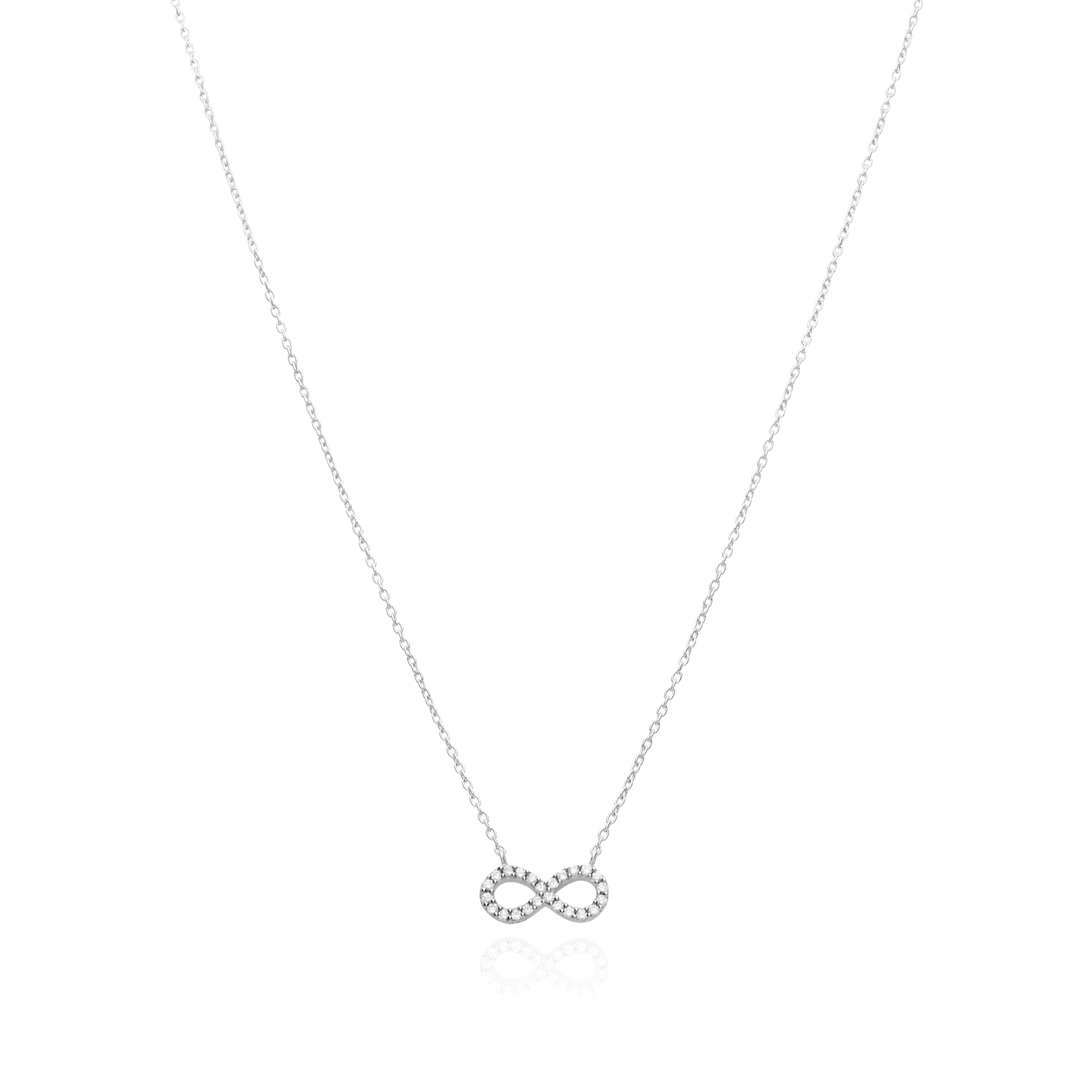Dije Mujer Plata 925 Brillos Infinito Circonia Anamora por Tanya Moss - Tanya Moss
