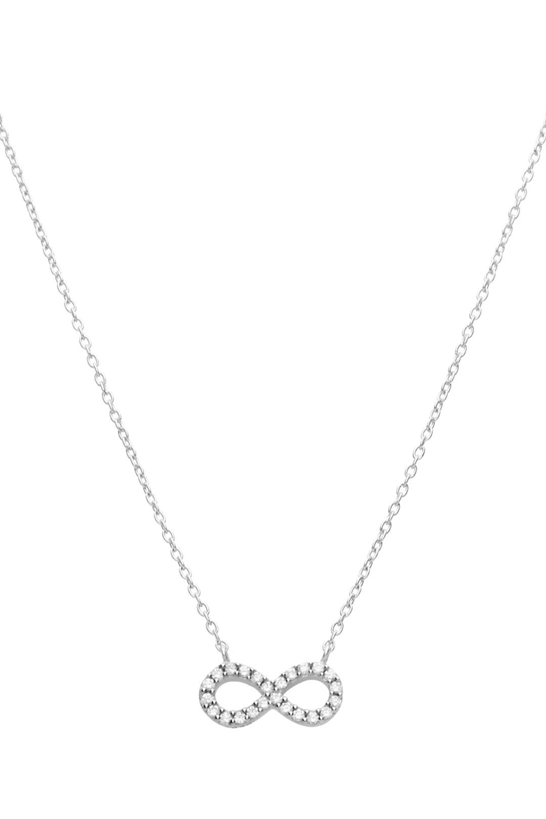 Dije Mujer Plata 925 Brillos Infinito Circonia Anamora por Tanya Moss
