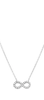 Dije Mujer Plata 925 Brillos Infinito Circonia Anamora por Tanya Moss - Tanya Moss