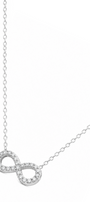 Dije Mujer Plata 925 Brillos Infinito Circonia Anamora por Tanya Moss - Tanya Moss