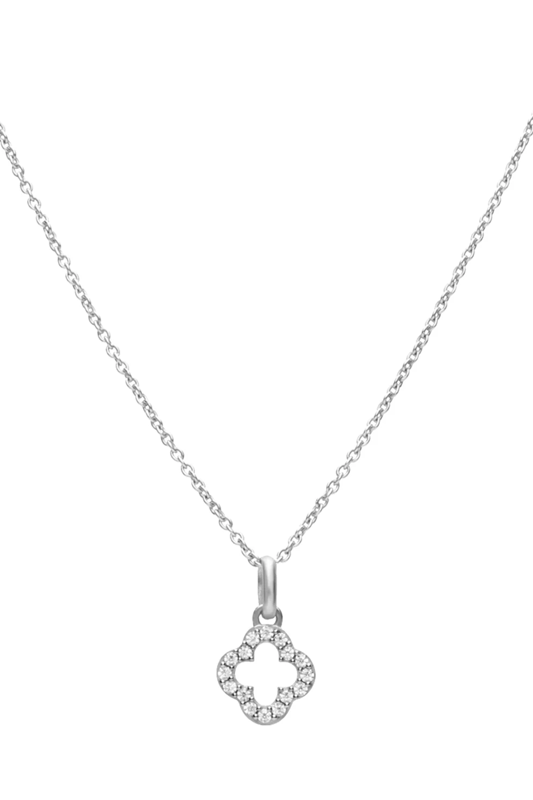Dije Mujer Plata 925 Brillos Flor Circonia Anamora por Tanya Moss