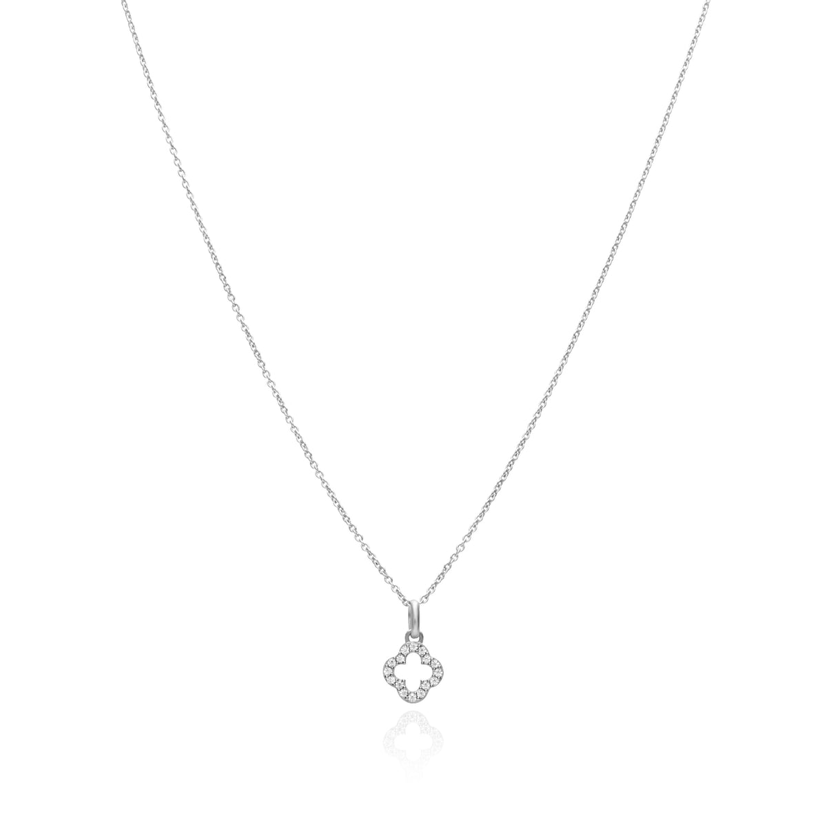 Dije Mujer Plata 925 Brillos Flor Circonia Anamora por Tanya Moss - Tanya Moss