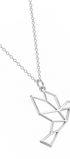 Dije Mujer Plata 925 Origami Pajaro Cadena Anamora por Tanya Moss - Tanya Moss