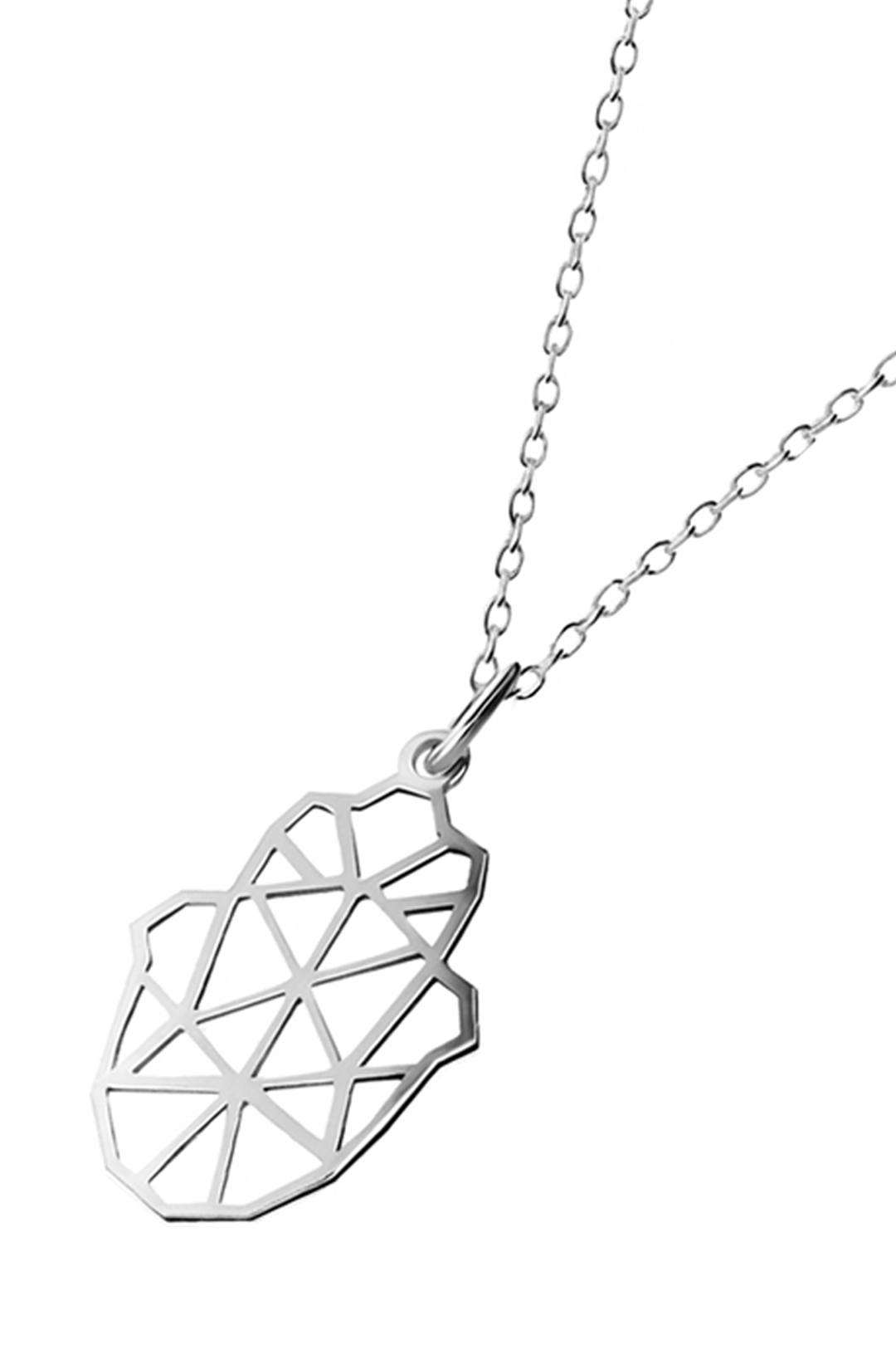 Dije Mujer Plata 925 Origami Mano Xl Cadena Anamora por Tanya Moss - Tanya Moss