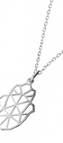 Dije Mujer Plata 925 Origami Mano Xl Cadena Anamora por Tanya Moss - Tanya Moss