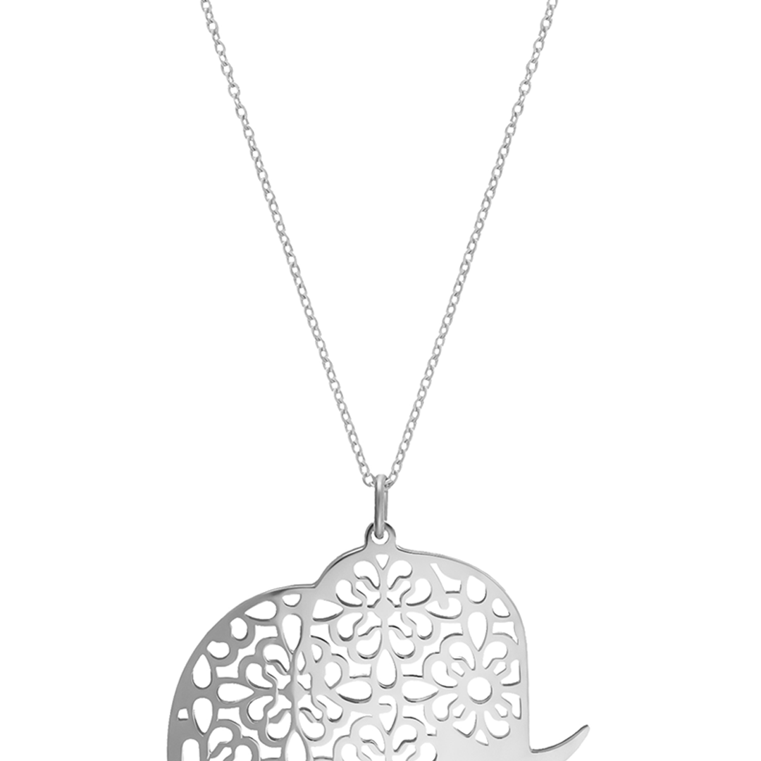 Dije Mujer Plata 925 Amuletos Elefante Cadena Anamora por Tanya Moss - Tanya Moss