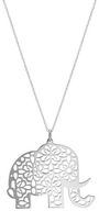Dije Mujer Plata 925 Amuletos Elefante Cadena Anamora por Tanya Moss - Tanya Moss
