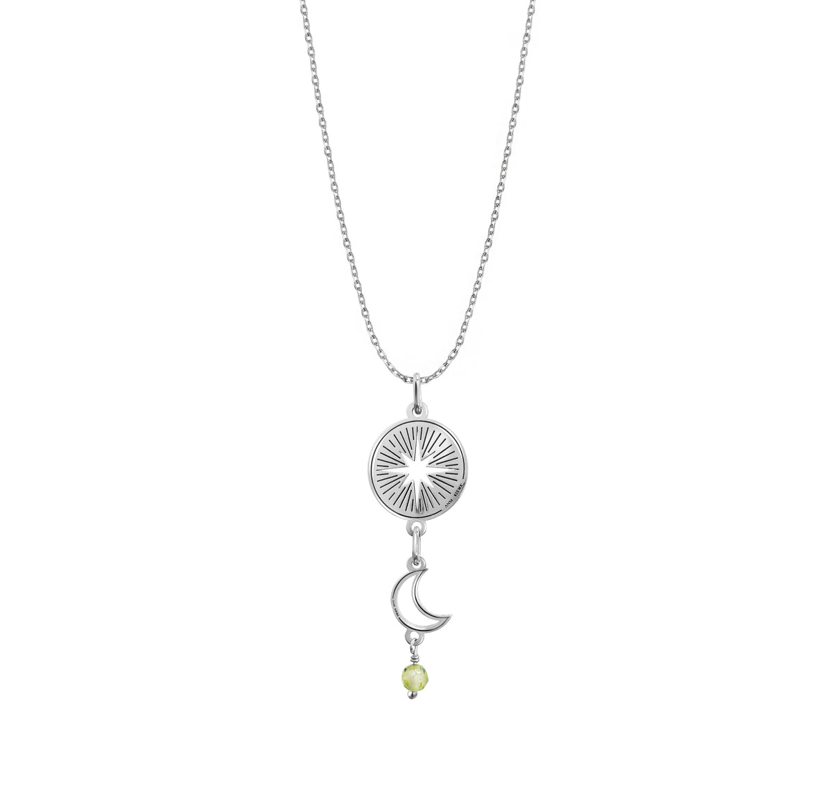 Dije Mujer Plata 925 Astros Supernova Luna Cadena Anamora por Tanya Moss