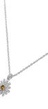 Dije Mujer Plata 925 Flor Blanca Cristales Anamora por Tanya Moss - Tanya Moss