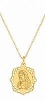 Dije Mujer Plata 925 Religioso Virgen Guadalupe D Anamora por Tanya Moss