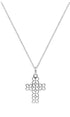 Dije Mujer Plata 925 Religioso Cruz Mariposa Anamora por Tanya Moss - Tanya Moss