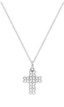 Dije Mujer Plata 925 Religioso Cruz Mariposa Anamora por Tanya Moss - Tanya Moss