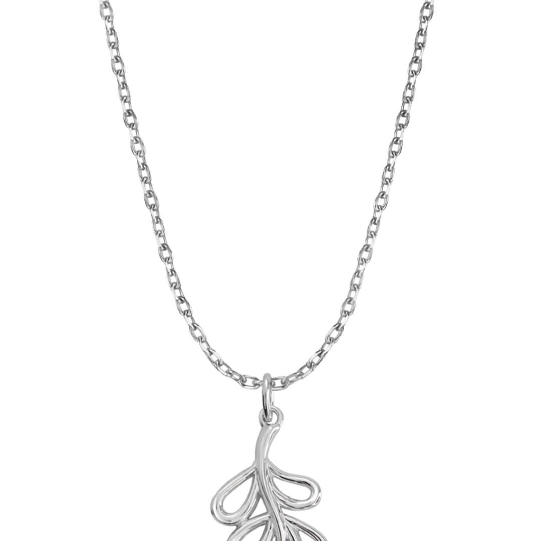 Dije Mujer Plata 925 Garabatos Rama Anamora por Tanya Moss