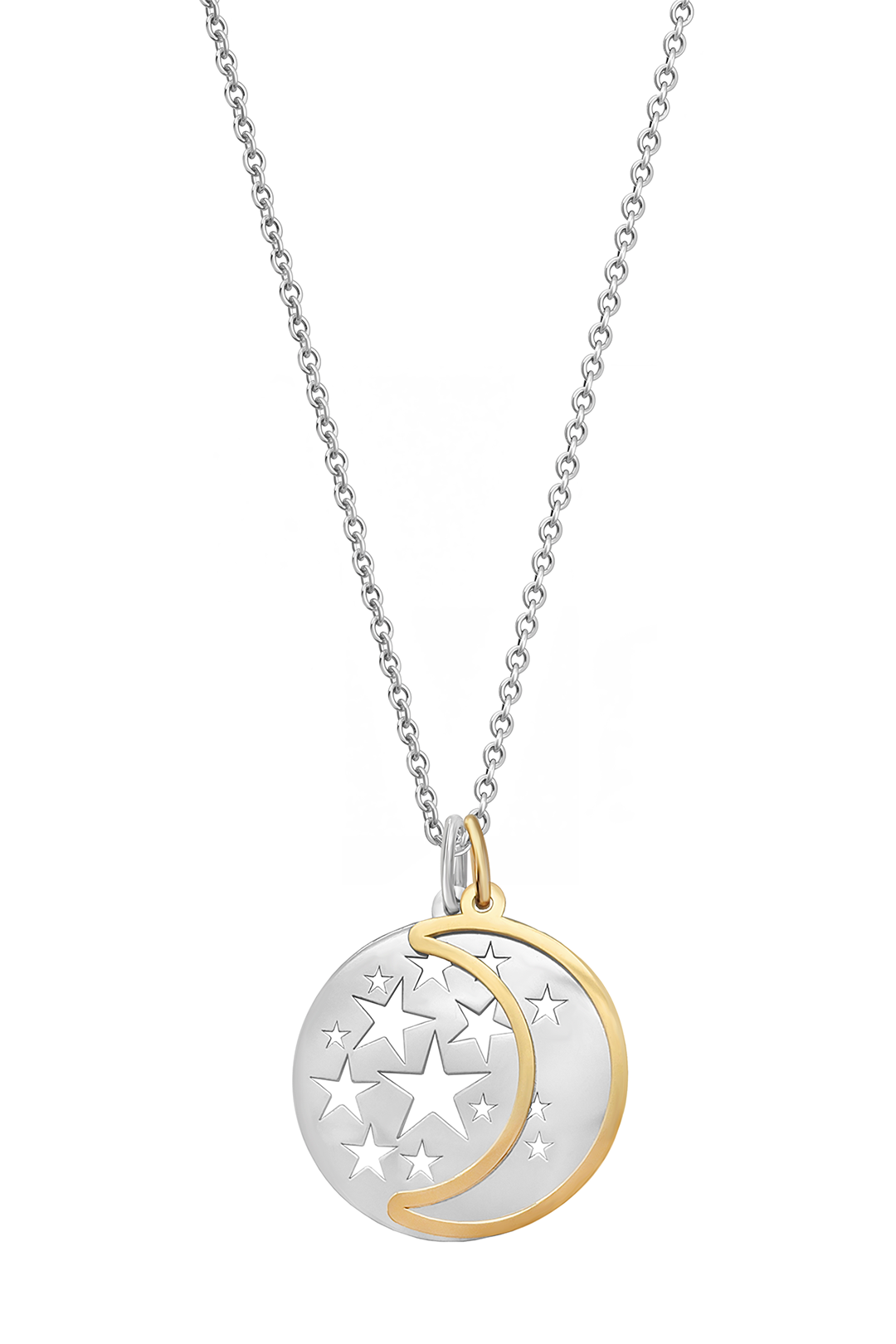 Dije Celeste Luna Y Estrellas Plata 925 Anamora by Tanya Moss