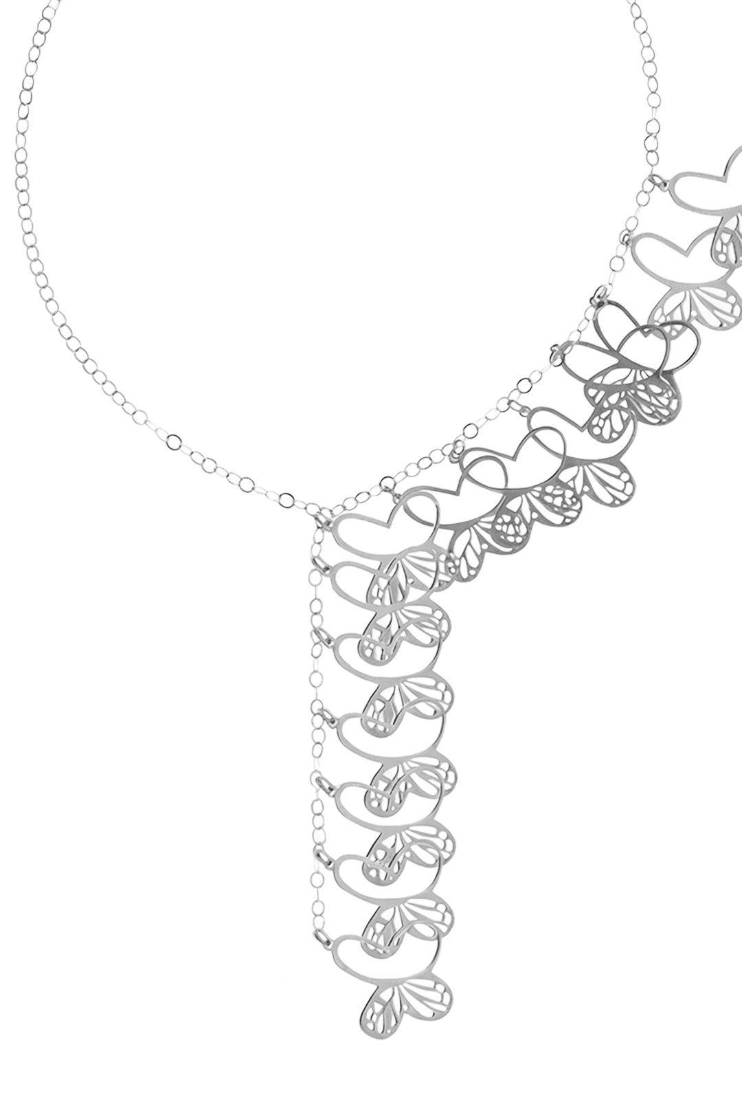Collar Mujer Plata 925 Monarca Mariposa