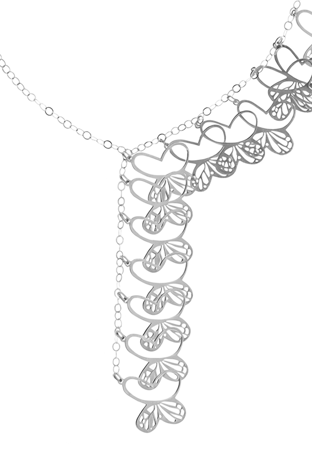 Collar Mujer Plata 925 Monarca Mariposa