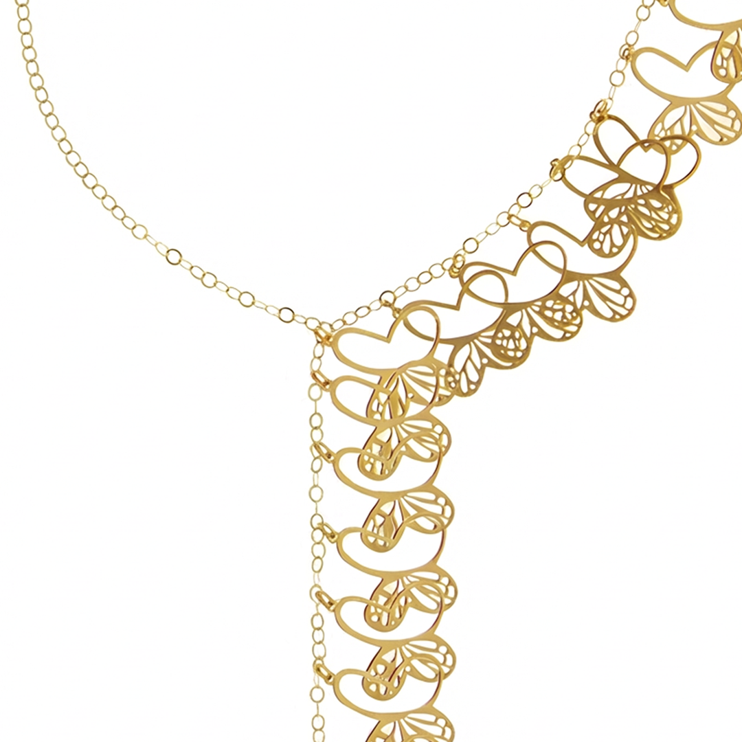 Tanya Moss Collar Plata 925 Monarca - Tanya Moss