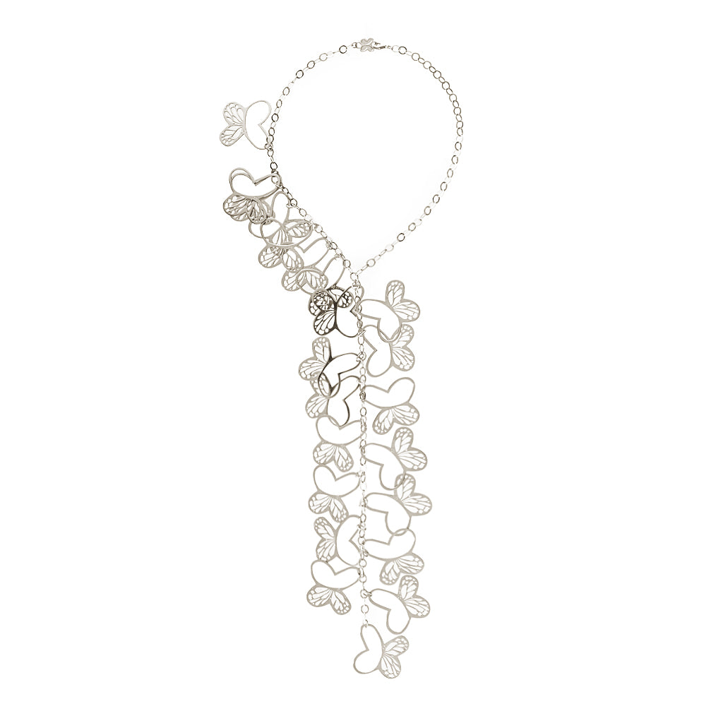 Collar Plata 925 Monarca Grande Colgantes - Tanya Moss
