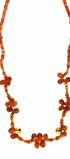 Collar Gotas Piedra Del Sol Bimetal - Tanya Moss