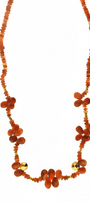 Collar Gotas Piedra Del Sol Bimetal - Tanya Moss