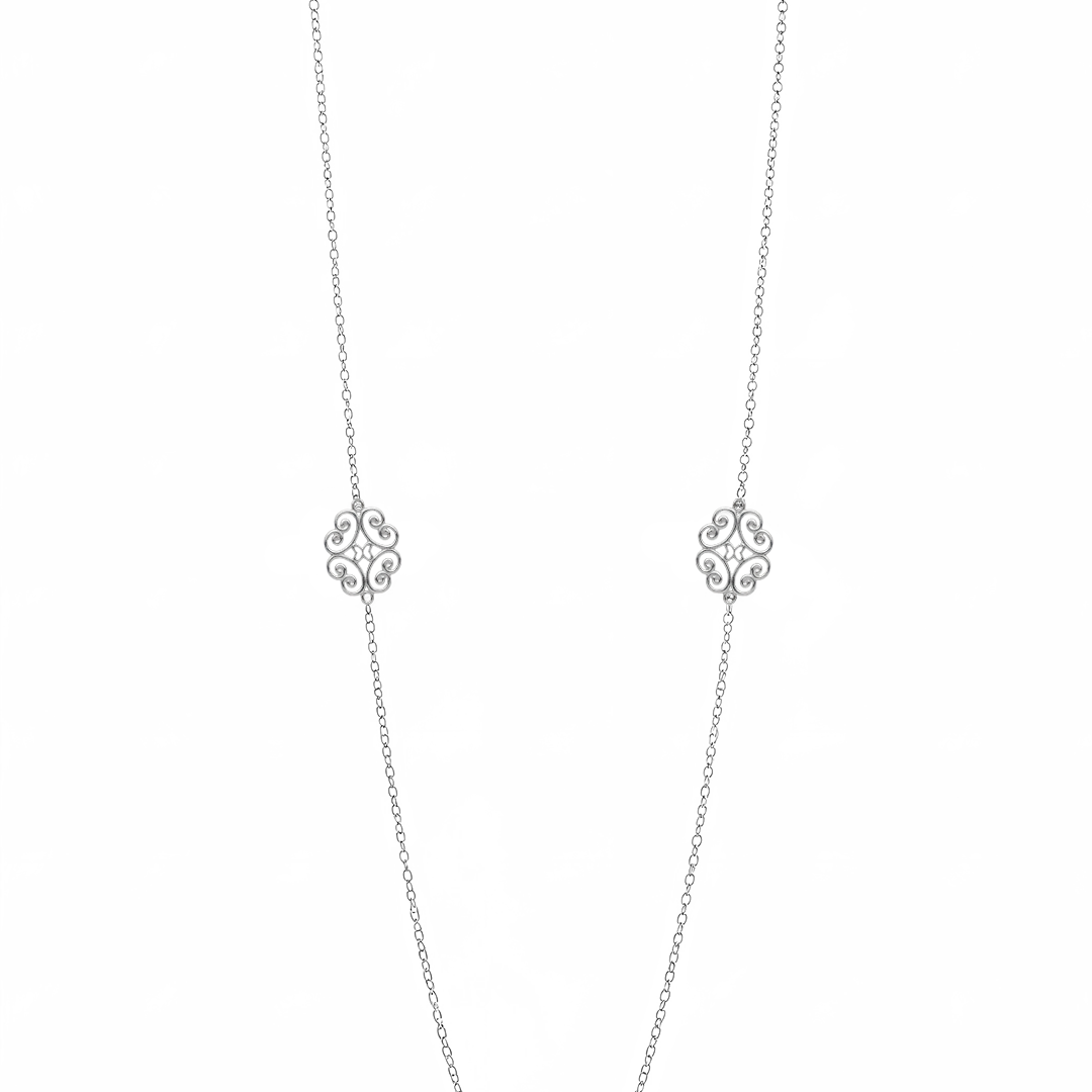 Collar Plata 925 Athenea Largo