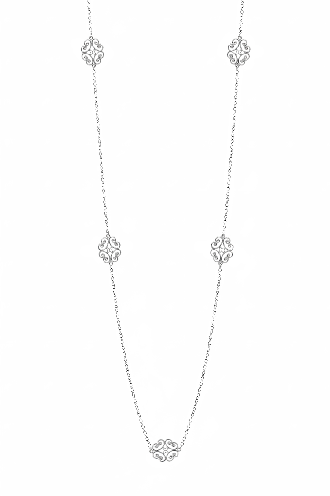 Collar Plata 925 Athenea Largo