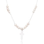 Collar Cruz Con Perlas - Tanya Moss