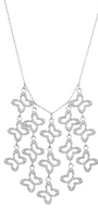 Collar Mujer Plata 925 Lucina Cascada 15 Mariposas Circonia - Tanya Moss