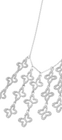 Collar Mujer Plata 925 Lucina Cascada 15 Mariposas Circonia - Tanya Moss