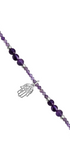 Collar Mujer Plata 925 Zen Mano Amatista - Tanya Moss