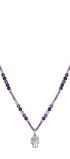 Collar Mujer Plata 925 Zen Mano Amatista - Tanya Moss