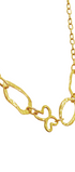 Collar Mujer Plata 925 Liberty Eslabones Mariposa Dorado - Tanya Moss