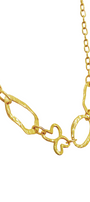 Collar Mujer Plata 925 Liberty Eslabones Mariposa Dorado - Tanya Moss