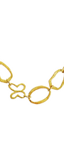 Collar Mujer Plata 925 Liberty Eslabones Mariposa Dorado - Tanya Moss