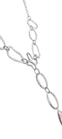 Collar Mujer Plata 925 Liberty Eslabones Mariposa Piedra - Tanya Moss