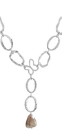 Collar Mujer Plata 925 Liberty Eslabones Mariposa Piedra - Tanya Moss