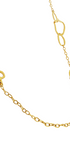 Collar Mujer Plata 925 Liberty Eslabones Mariposas XL Largo Dorado - Tanya Moss