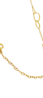 Collar Mujer Plata 925 Liberty Eslabones Mariposas XL Largo Dorado - Tanya Moss